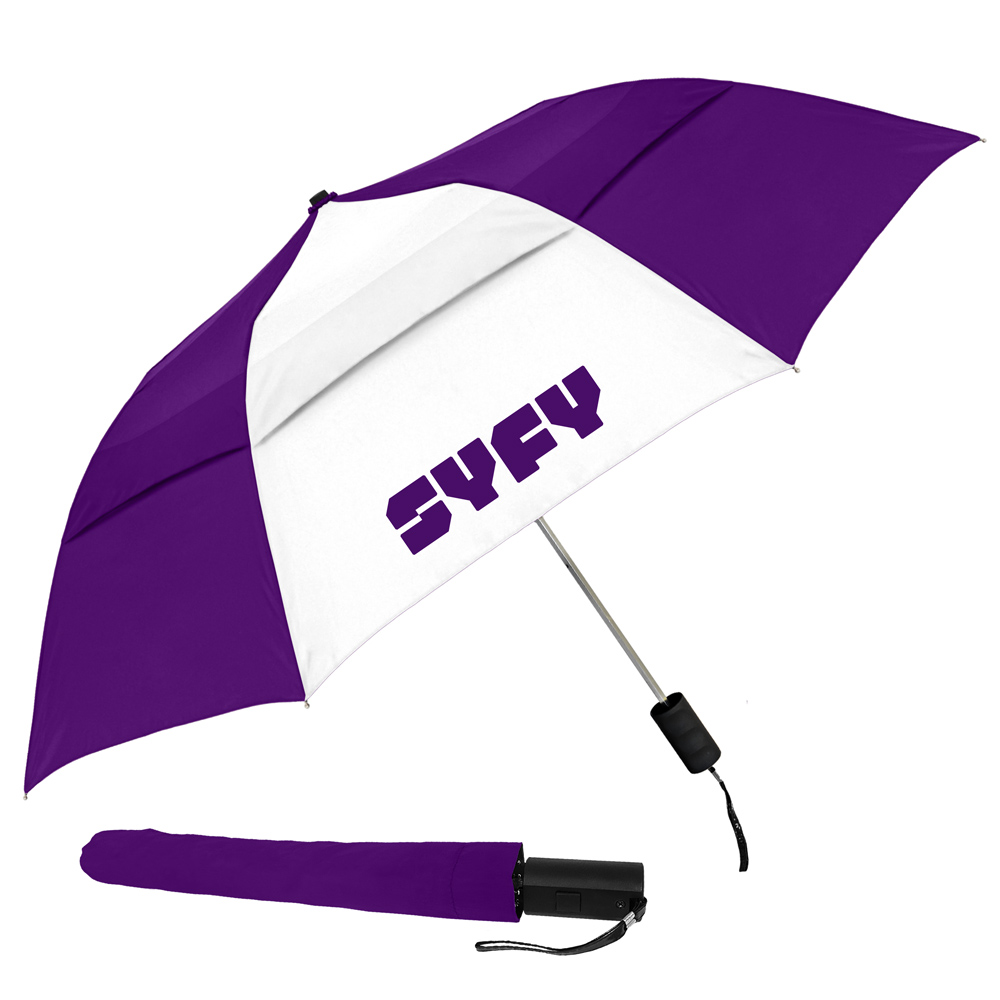 The Vented Grand Practicality Folding Umbrella