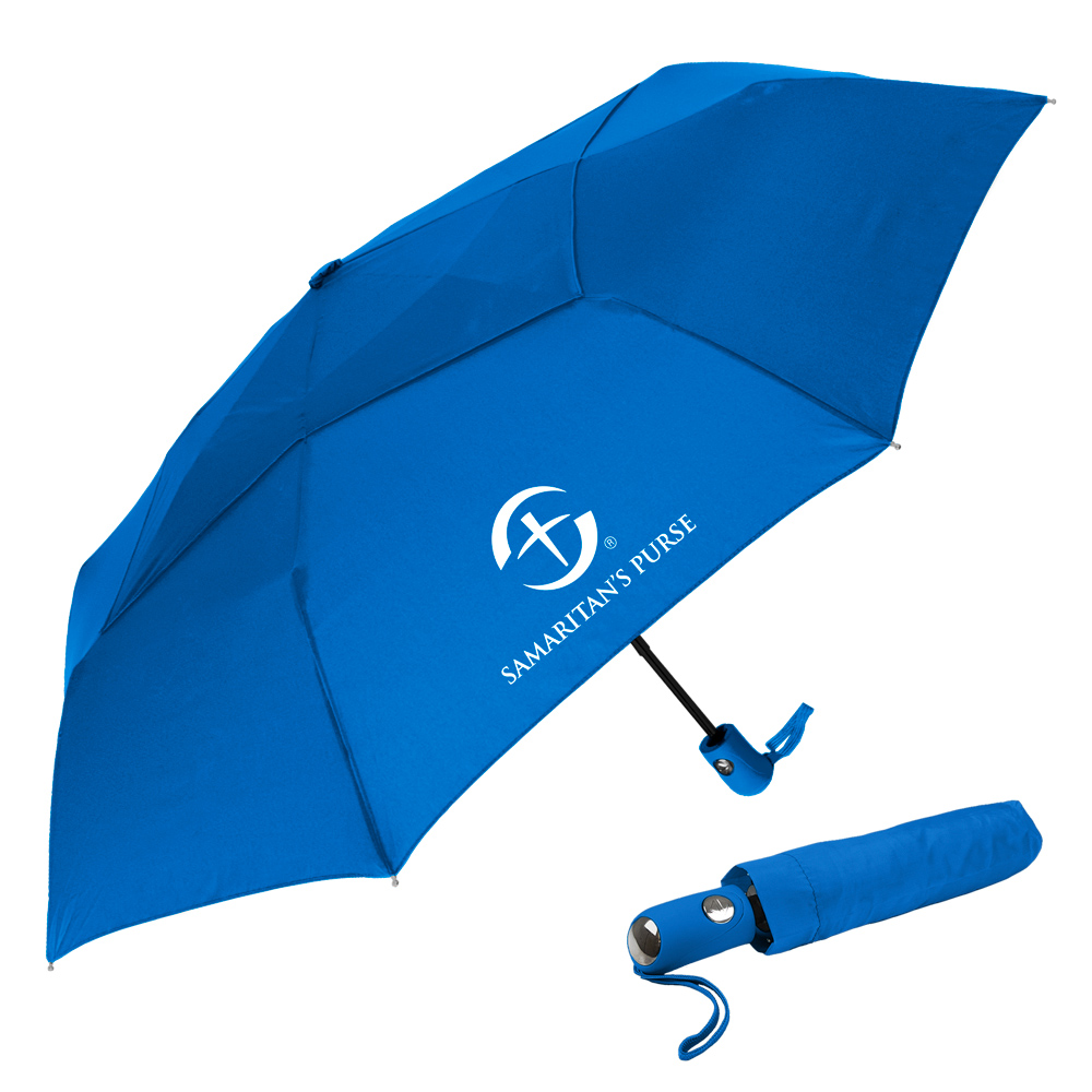 The Vented Mighty Mite Folding Umbrella