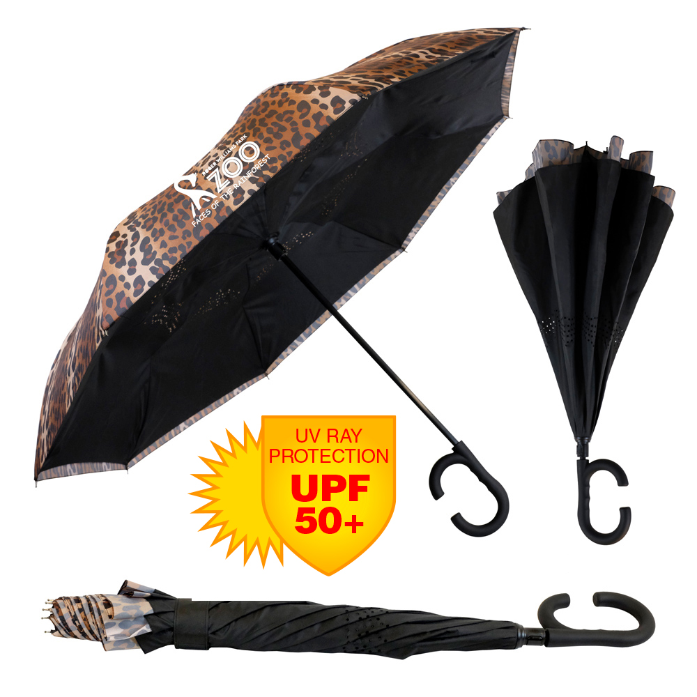 The Leopard ViceVersa Inverted Umbrella