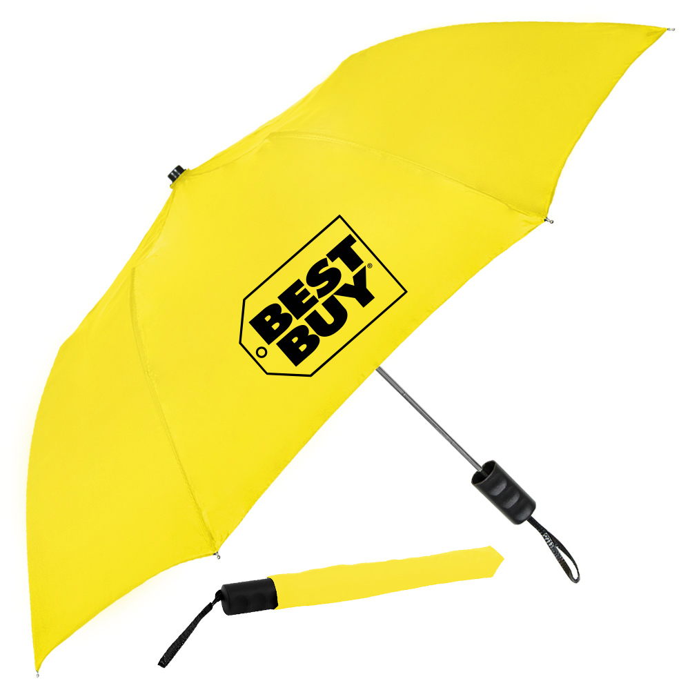 The Yellow Spectrum Folding Umbrella